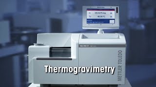 Thermogravimetric Analyzer TGA from METTLER TOLEDO [upl. by Oberstone]