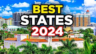 Top 10 Best States to Live in the United States 2024 [upl. by Scornik]