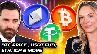 Crypto News Ethereum Tether FUD BTC ICP SEI amp MORE [upl. by Assylem]