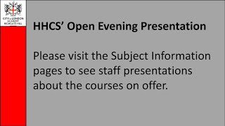 Open Evening Presentation [upl. by Hsur]