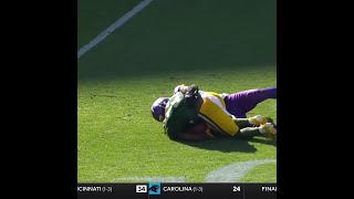 Jayden Reed with a spectacular catch for a 42yard Gain vs Minnesota Vikings [upl. by Jermain]