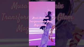 Musas Harmonix Transformation in Glam Magic Power [upl. by Elicul541]