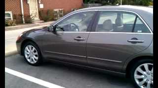 MY NEW CAR 2006 Honda Accord EXLV6 quotWalk aroundquot [upl. by Clarey]