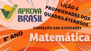 EXERCÃCIOS RESOLVIDOS  PROPRIEDADES DOS QUADRILÃTEROS [upl. by Anilemrac]