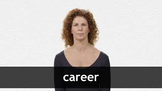 How to pronounce CAREER in American English [upl. by Ikik]