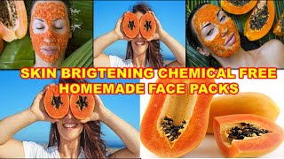 DIY Skin Brightening Chemical Free Face pack  Homemade Skin Whitening Face Pack With 100 Results [upl. by Conal]