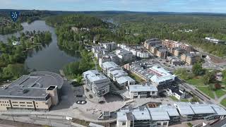 Kolbotn sentrum sett fra luften med musikk mai 2020 [upl. by Lorolla]