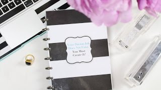 How to Make Your Own Planner [upl. by Llibyc]