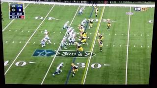 Dez Bryant 88 Cowboys play broken up by LaDarius Gunter 36 Packers [upl. by Ttenneb]