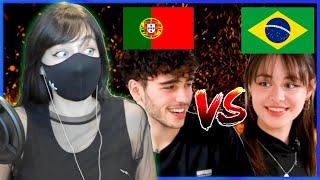 kiki react How Portuguese Sounds To NonPortuguese Speakers  World Friends 🌗 [upl. by Etiuqram]