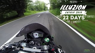 EUTrip2k14  living the dream Kawasaki ZX6R amp Triumph Bonneville T100 [upl. by Anuahsat]