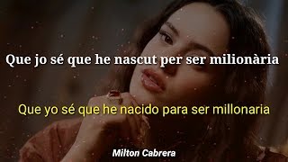 Rosalía  Millonaria Lyrics  Subtítulos en Español  Rosalía Dios Nos Libre del Dinero Lyrics [upl. by Lerret422]