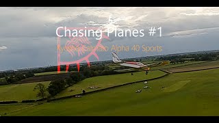 Chasing Planes 1 Kyosho Calmato Alpha 40 Sports [upl. by Ennairb485]