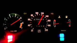 Volvo 240 B230FT turbo acceleration [upl. by Cato]