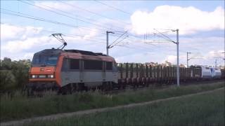 Acheminement de deux motrices du TGV Marocain Inédit HD [upl. by Berneta]