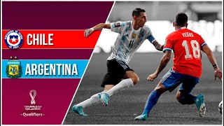 Chile 1  2 Argentina  Eliminatorias Qatar 2022  fecha 15 [upl. by Joslyn]