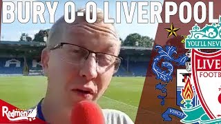 Camacho and Jones are SO exciting  Bury v Liverpool 00  Chris Match Reaction [upl. by Orose799]