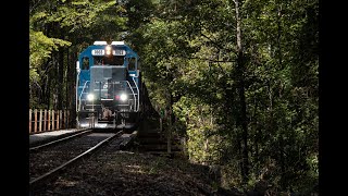 Shortline Railfanning CaterParrott Railnet  GP40 Trio on the Madison Branch [upl. by Om]