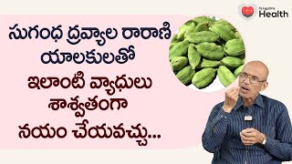 Yalukalu  సుగంధ ద్రవ్యాల రారాణి యాలకులతో ఇలాంటి వ్యాధులు నయం Dr Ch Madhusudana Sarma  Tone Health [upl. by Babbie]