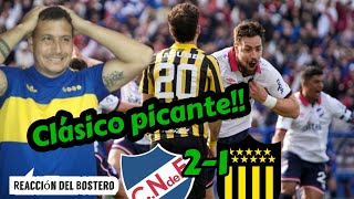 Clásico picante Reacción del Bostero Nacional vs Peñarol Torneo Uruguayo [upl. by Yrak201]