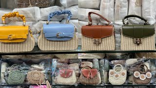 Imported collection of jute sling bags [upl. by Ymled]