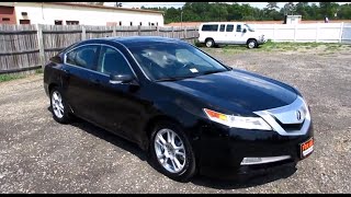 SOLD2010 Acura TL 35 FWD Walkaround Start up Tour and Overview [upl. by Okorih]