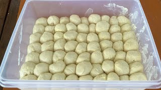 Tips Dan Cara uli tepung roti canai 5kg sedap lembut dan wangi  Rizal tomyam [upl. by Hall867]