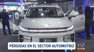 Sector automotriz de Ecuador reporta caída de ventas [upl. by Hindorff]