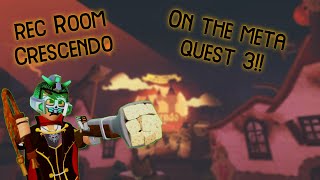 rec room Crescendo on the Meta Quest 3 [upl. by Benkley]