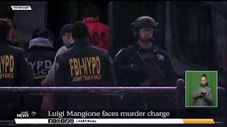 Luigi Mangione faces murder charge [upl. by Norrad]