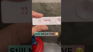 13 DPO I PREGNANCY TEST I NEGATIVE youtubeshorts shortsfeed navratrispecial ttc viralreels [upl. by Adamson916]