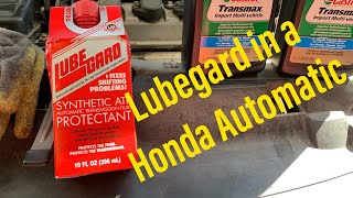 Lubegard Transmission Additive Installation in a Honda [upl. by Stuart935]