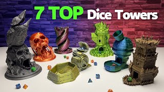 7 TOP 3D Printed Dice Towers for Your Tabletop Games [upl. by Sabian]