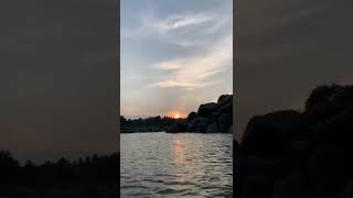 Happy Pics Tourism  Hampi Badami Tour 2024  Coracle Ride [upl. by Adlemy479]