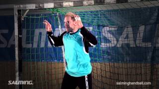 Salming Handball Academy  Goalie  Combination exercise [upl. by Rosene]