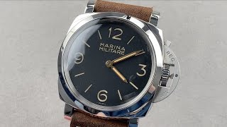 Panerai Luminor 1950 Marina Militare 3 Days PAM 673 Panerai Watch Review [upl. by Ahseniuq363]