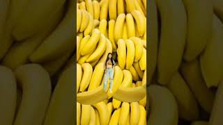 shortvideoasmrsoundssatisfying Magical banana [upl. by Weig]