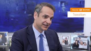 Kyriakos Mitsotakis Interview on Reuters [upl. by Akfir531]