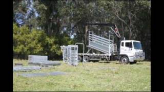 M amp M Stockyards  50 Head cattle yard system [upl. by Becky]