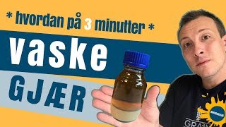 Hvordan på 3 minutter  Vaske gjær [upl. by Ittap632]