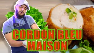 Recette  cordon Bleu maison farcie poivrons fromage [upl. by Silvestro184]