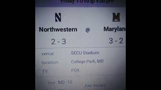 Northwestern vs Maryland College Football 101124 Prediction Free Pick [upl. by Eri]