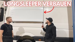 LONGSLEEPER einbauen  Achleitner Crafter 4 Motion 🚐  Camperausbau  Functional Design [upl. by Lubet]