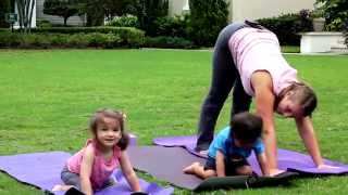 Kids Yoga in the Park Toddler Yoga [upl. by Gauldin]