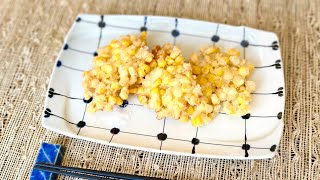 Corn Tempura  Norikos Kitchen  Japanese Cooking 101 [upl. by Kenn]