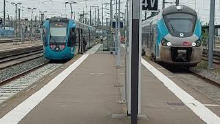 Gare SNCF de Nantes 44 BBreteau YOUTUBE [upl. by Concepcion122]