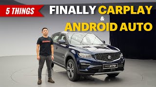 2025 Proton X70 facelift unveiled – gets Android Auto and Apple CarPlay  AutoBuzz [upl. by Ferreby64]