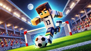 Monster School Soccer Challenge  Minecraft Animation [upl. by Anidan]