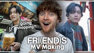 ONE OF A KIND V ‘FRIENDS’ MV Making Film  Reaction [upl. by Paske]