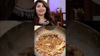 😮javeriya saud ne btai apni secret namkin ghosht Ki recipehow to make muttonshortsyoutubeshorts [upl. by Esela]